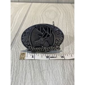 Vintage 1994 Remington Buck Belt Buckle